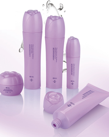 Blaasgegoten fles